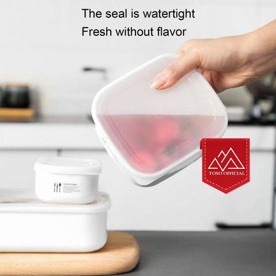 Kotak Makan Microwave Safe Bekal Lunch Box Anti Tumpah Food Storage