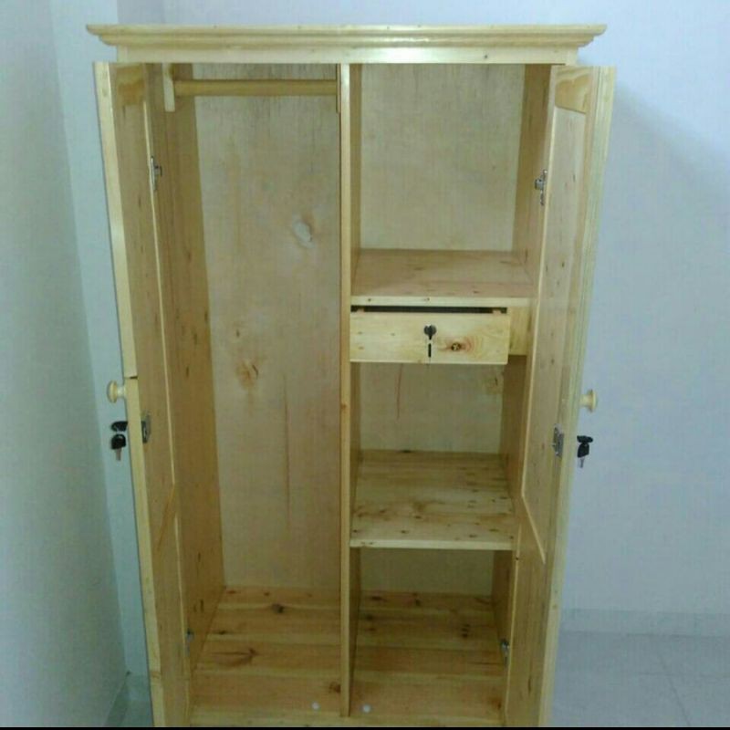 Almari Minimalis Jati