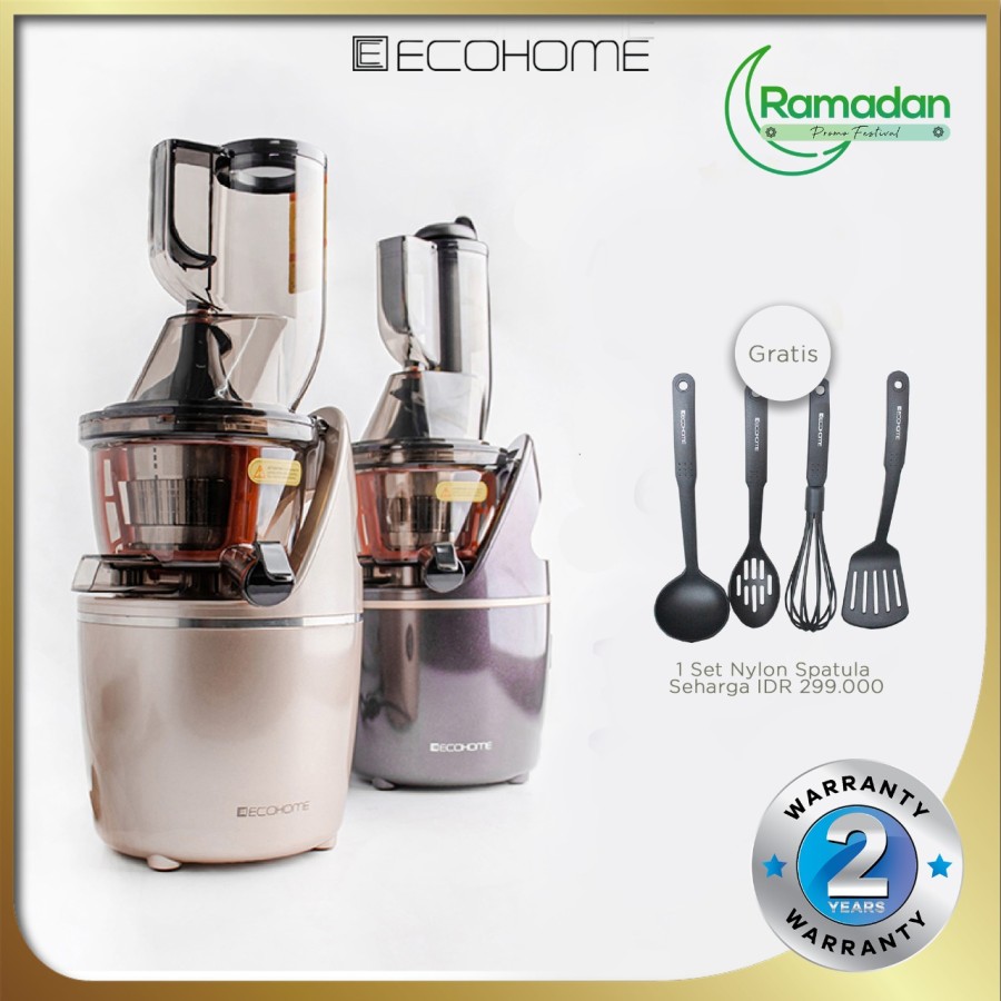 Ecohome Slow Juicer Big Mouth ESJ-999BM