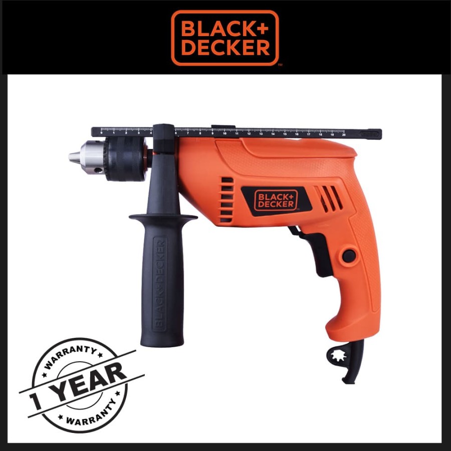 Black + Decker 13mm 550W Hammer Drill HD555-B1