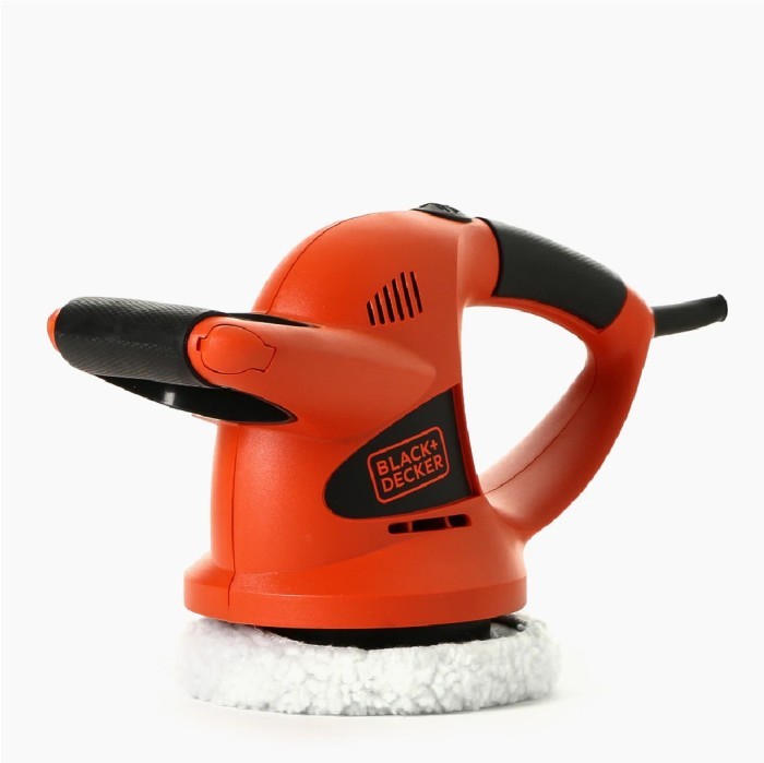 Polisher Mesin Poles Mobil Random Orbital 152mm+Bonnet Polishing White