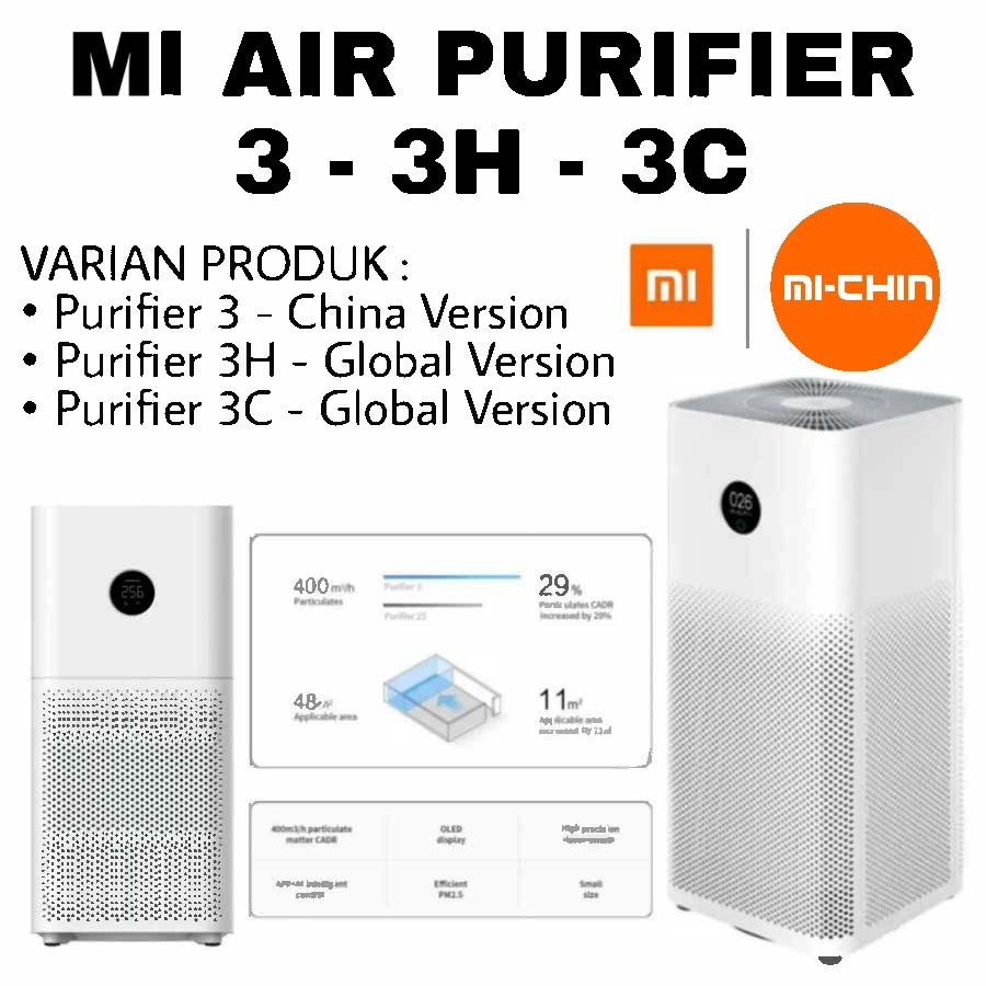 Perbedaan mi air purifier 3c dan 3h discount