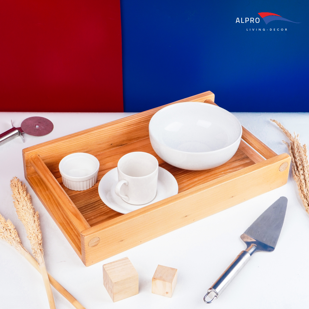 Nampan Kayu / Wooden Tray - KONA