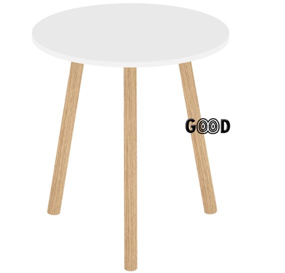 Meja Tamu Minimalis Scandinavian Samping Series Surabaya (meja + kaki lengkap)