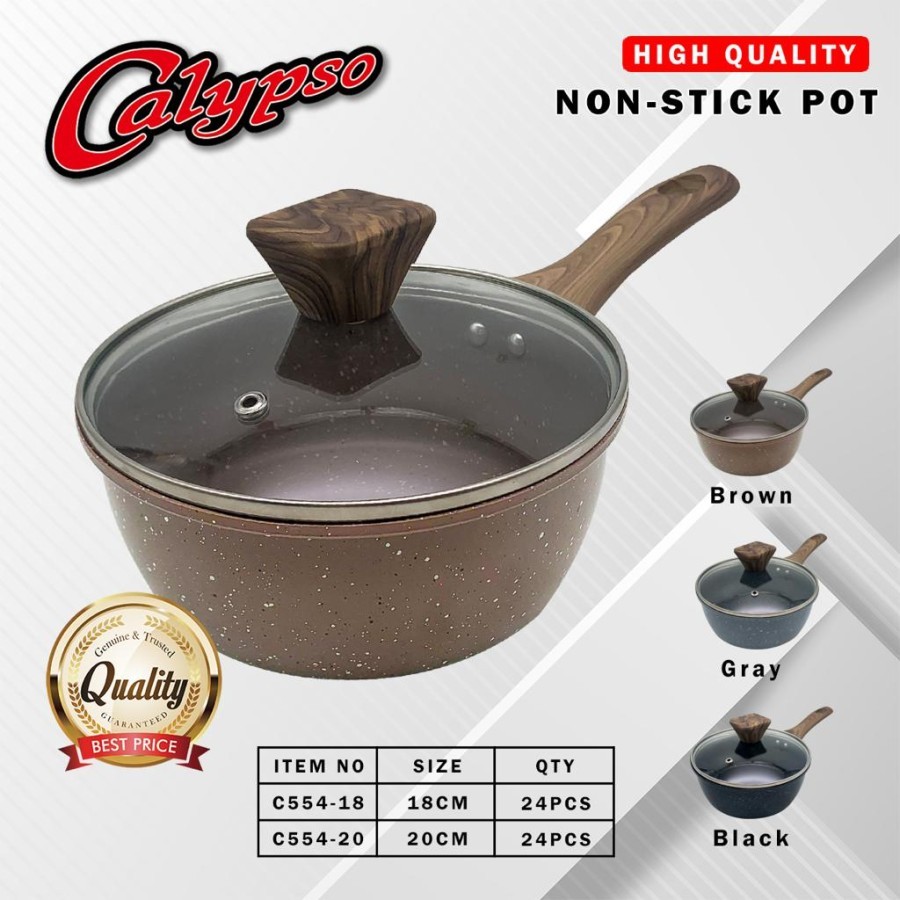 Jual Calypso C Sauce Pan Panci Susu Non Stick Pot Cm Milk Pan