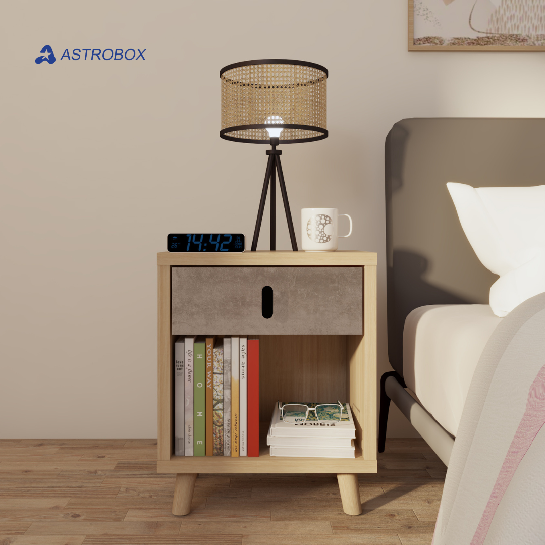 Astrobox Nakas Minimalis / Bedside Meja Samping / VEGA NS 101