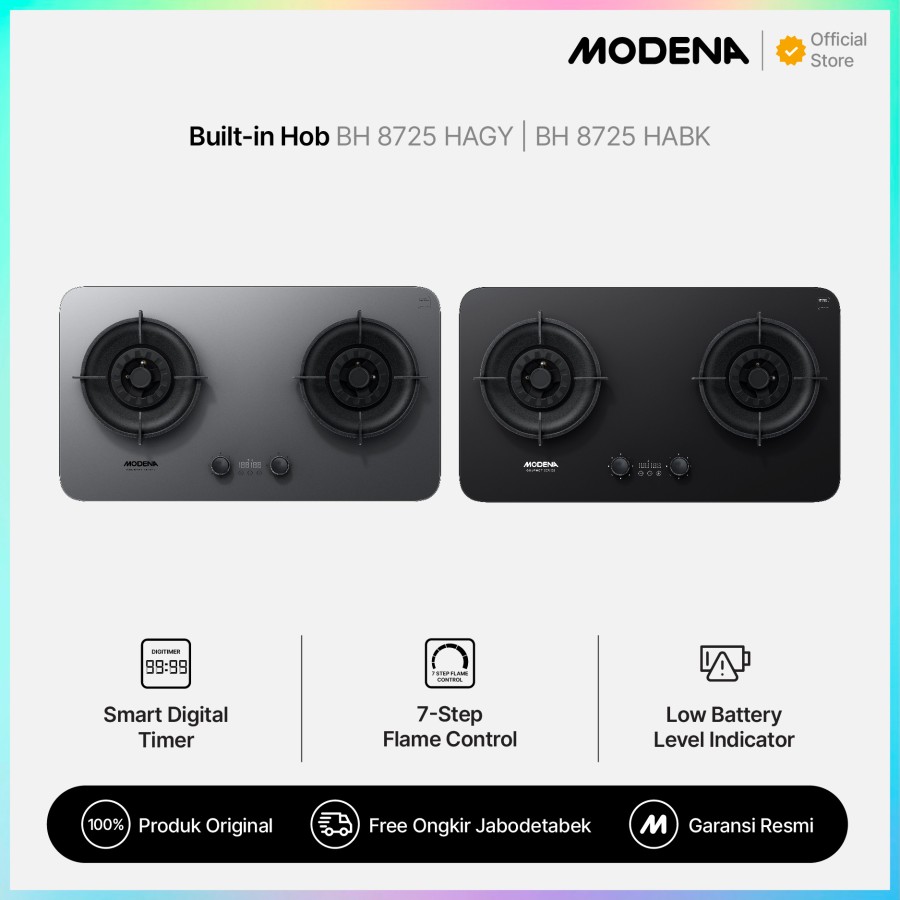 MODENA Built In Gas Hob - BH 8725 HAGY