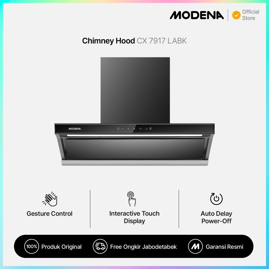 MODENA Chimney Hood - CX 7917 LABK