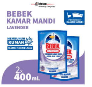 [Twin Pack] Bebek Bathroom Lavender Pouch 450mL x 2pcs