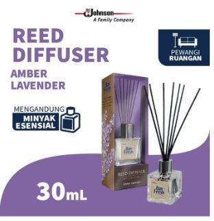 Bayfresh Reed Diffuser Device Pengharum Ruangan Amber Lavender - PROMO