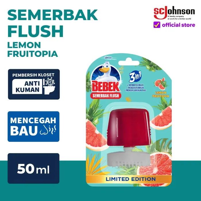 Bebek Semerbak Flush Lemon Fruitopia (Promo) - 50mL 