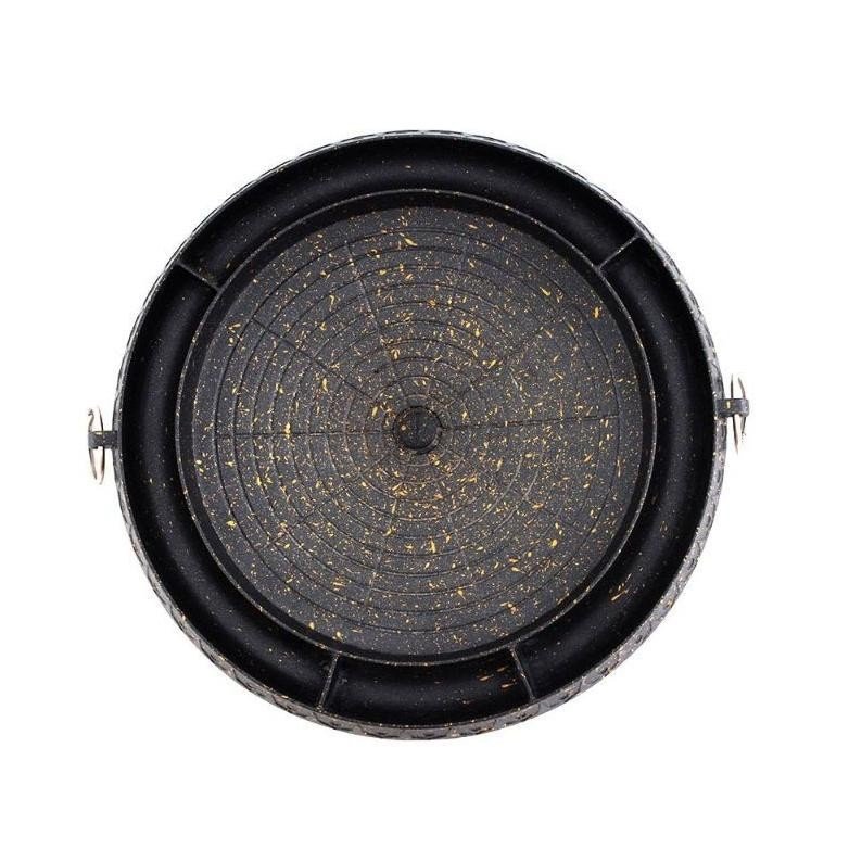 CYPRUZ- MARBLE SERIES : KOREAN BBQ GRILL 36X3CM- TG-0305