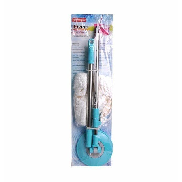 LION STAR ALAT PEL- LIVINA SPIN MOP HANDLE SET BM-51
