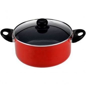 MAXIM PANCI- VALENTINO DUTCH OVEN 20CM + GLASS COVER
