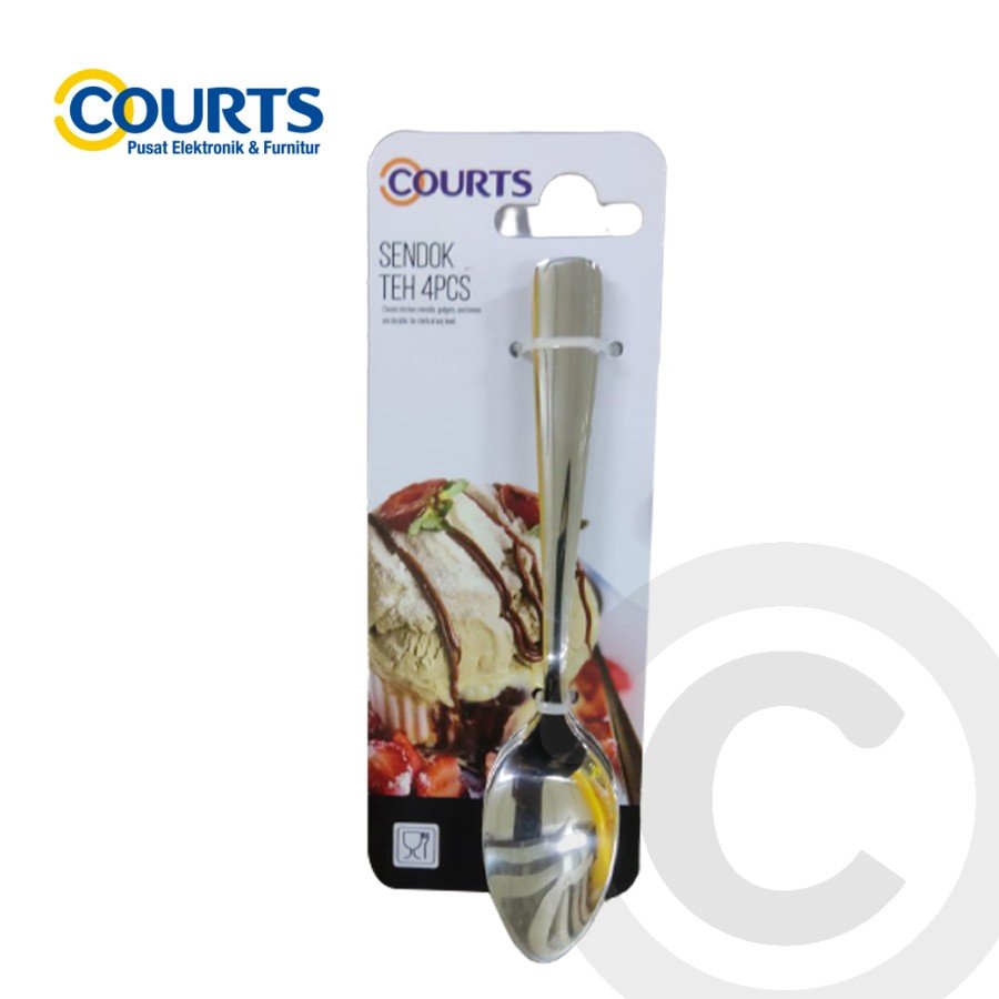 HOMETREND 4PCS SENDOK TEH (TEA SPOON) KT190017-4