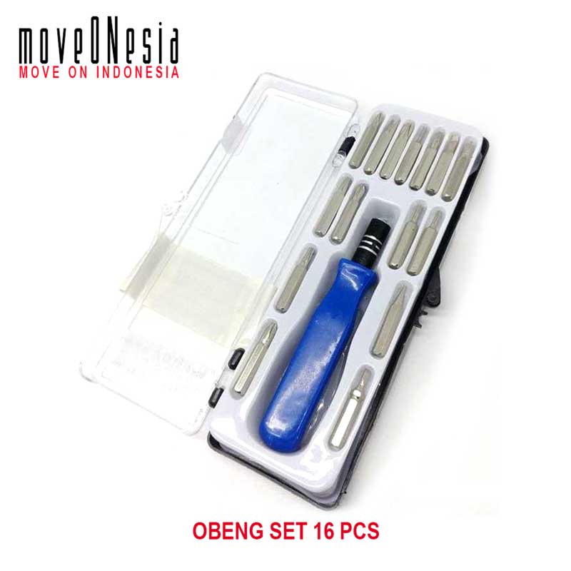 Obeng Set 16 pcs