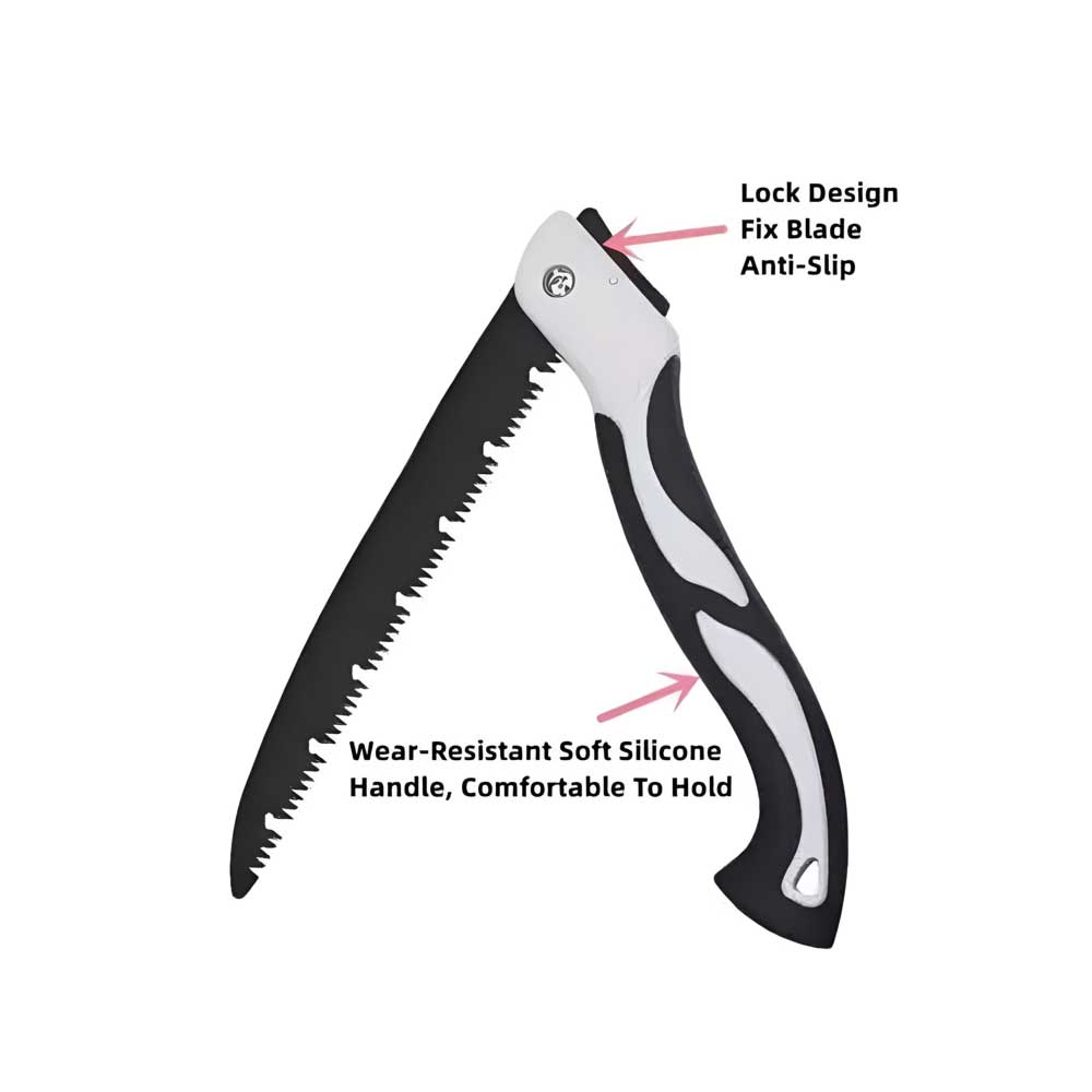 Gergaji Lipat Multifungsi Portable Pemotong Dahan Kayu Folding Saw
