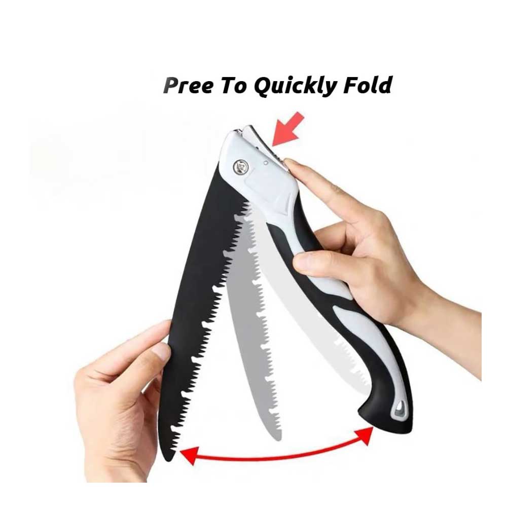 Gergaji Lipat Multifungsi Portable Pemotong Dahan Kayu Folding Saw