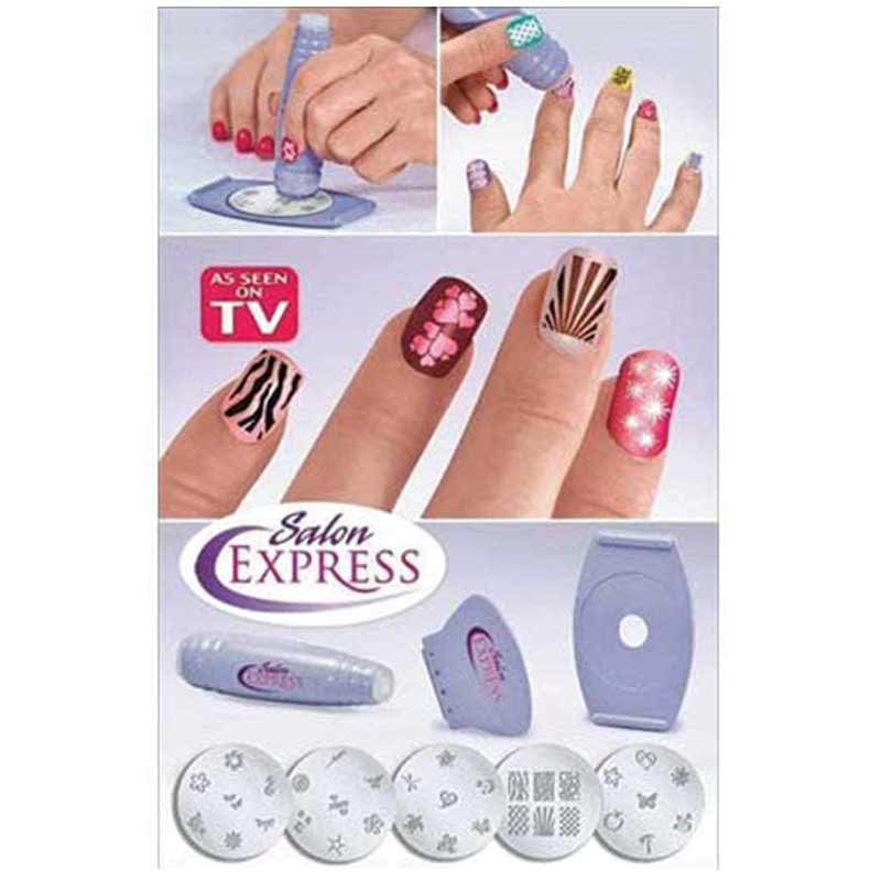 Salon Express Nail Art Stamping Kit
