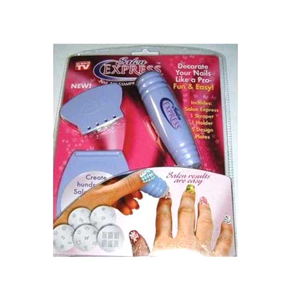 Salon Express Nail Art Stamping Kit