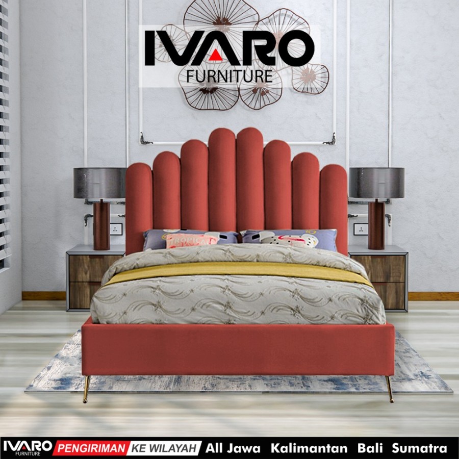 Full Set Divan Sandaran  Matras  Bed  Tidur  Plus Top GEA IVARO  100x200