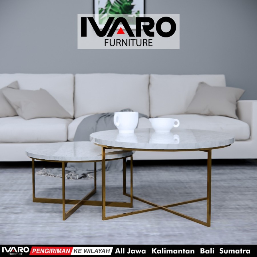 Meja Tamu Coffee Table/ Meja Sudut /Meja Minimalis AXA IVARO