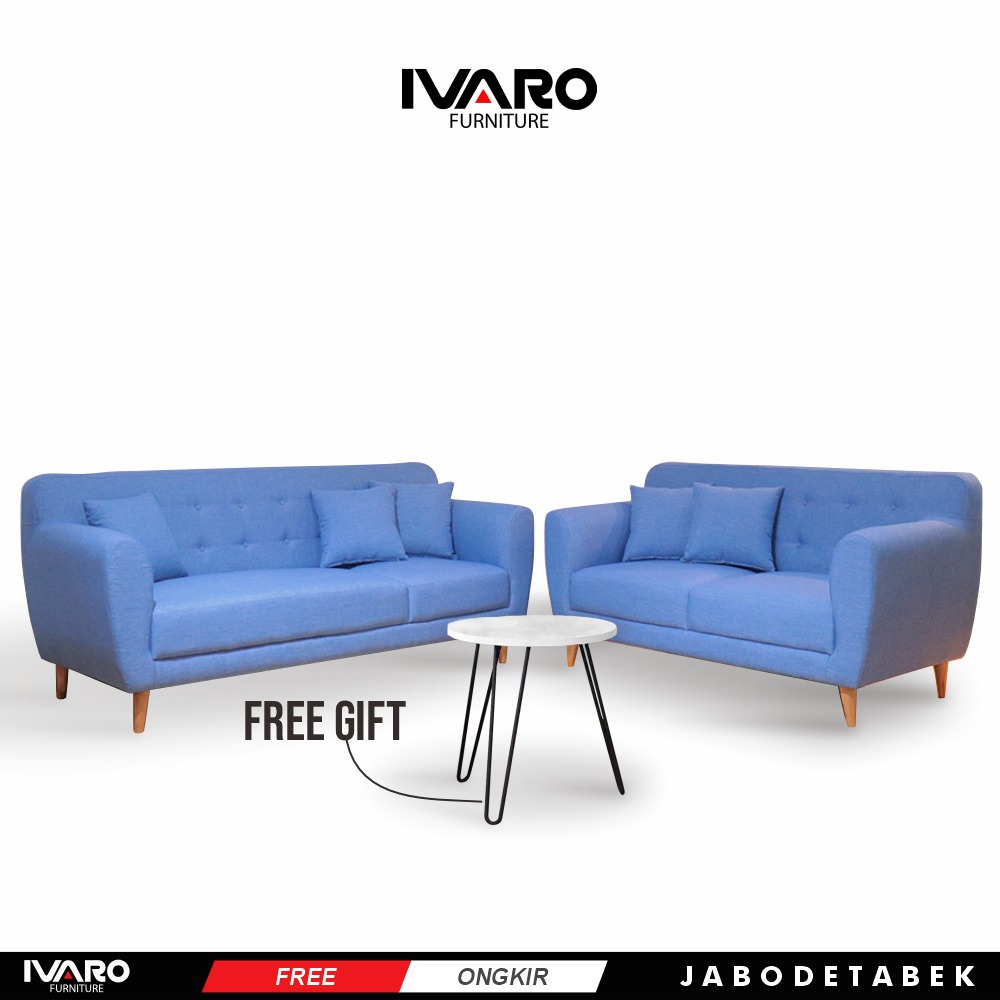 Ivaro Sofa Set Scandinavian Hawai 32 Seater