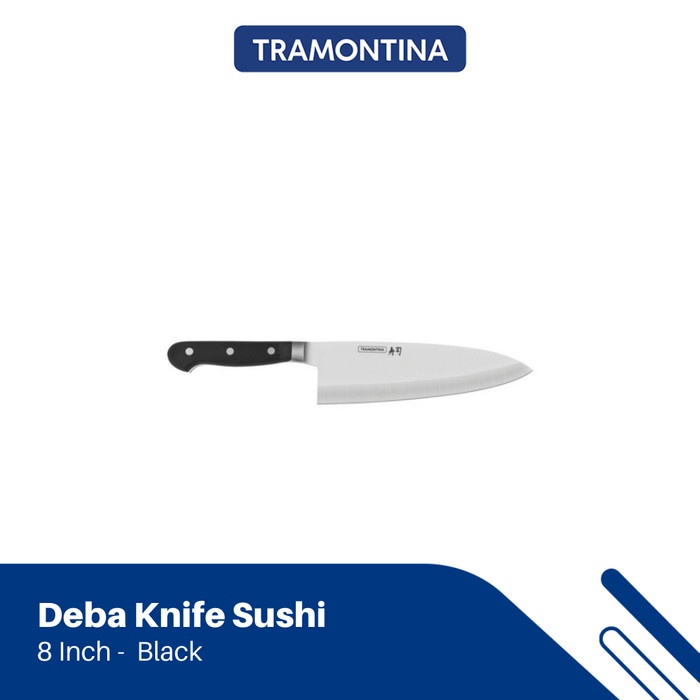 PISAU TRAMONTINA - 8 Deba Knife Sushi Black