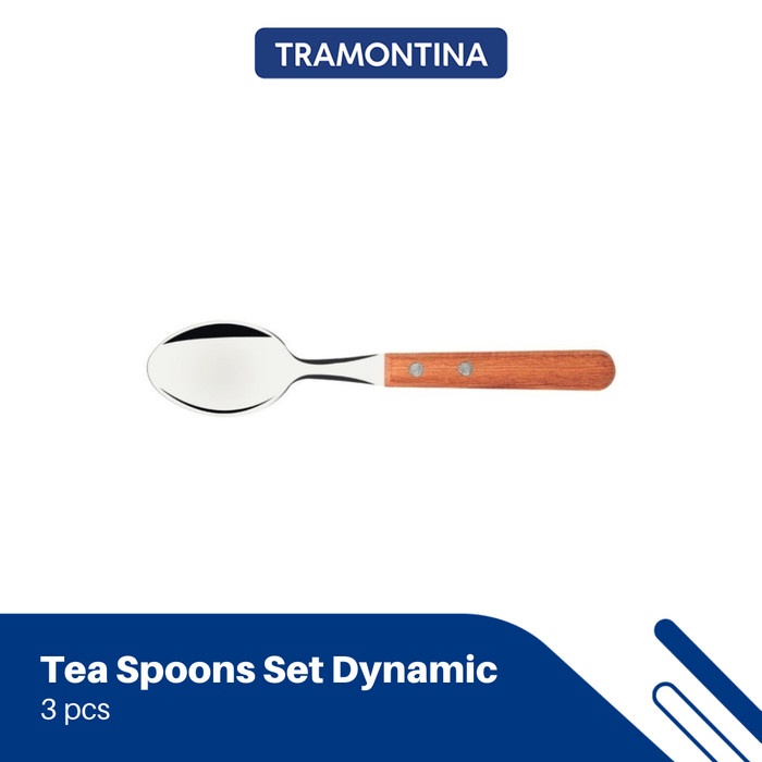 SENDOK TEH TRAMONTINA - 3 Pcs Tea Spoons Set Dynamic