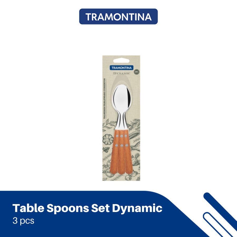 Tramontina - 3 Pcs Table Spoons Set Dynamic