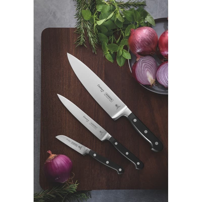 Pisau Tramontina 3 Pcs. Cutlery Set Century