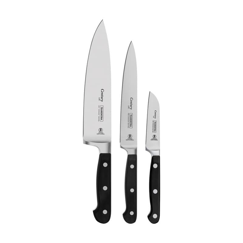Pisau Tramontina 3 Pcs. Cutlery Set Century