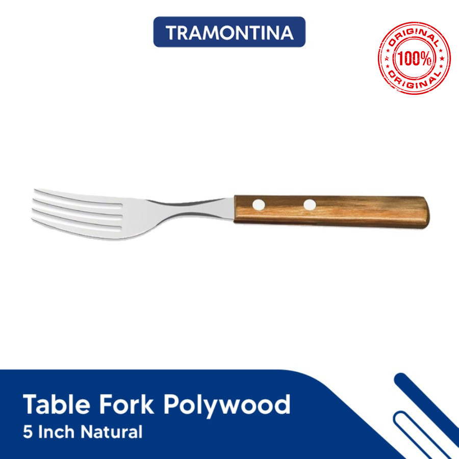 Garpu Tramontina Table Fork Polywood Natural