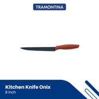 PISAU TRAMONTINA - 5 Kitchen Knife Onix Red Handles