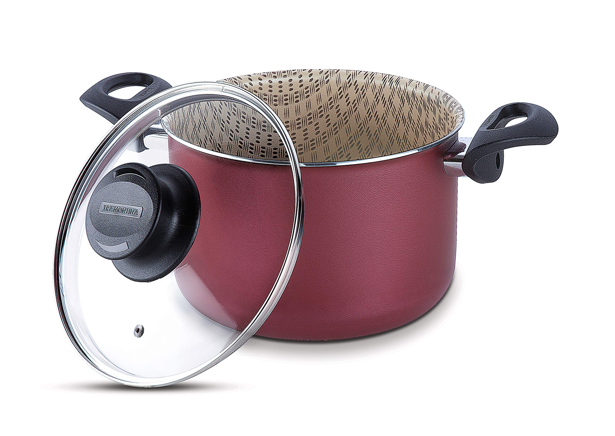 Panci Tramontina Paris Stock Pot Paris Non-Stick Coating 24 Cm