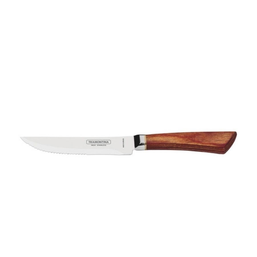Pisau Tramontina - 5 Jumbo Knife With Serrated Edge Brown