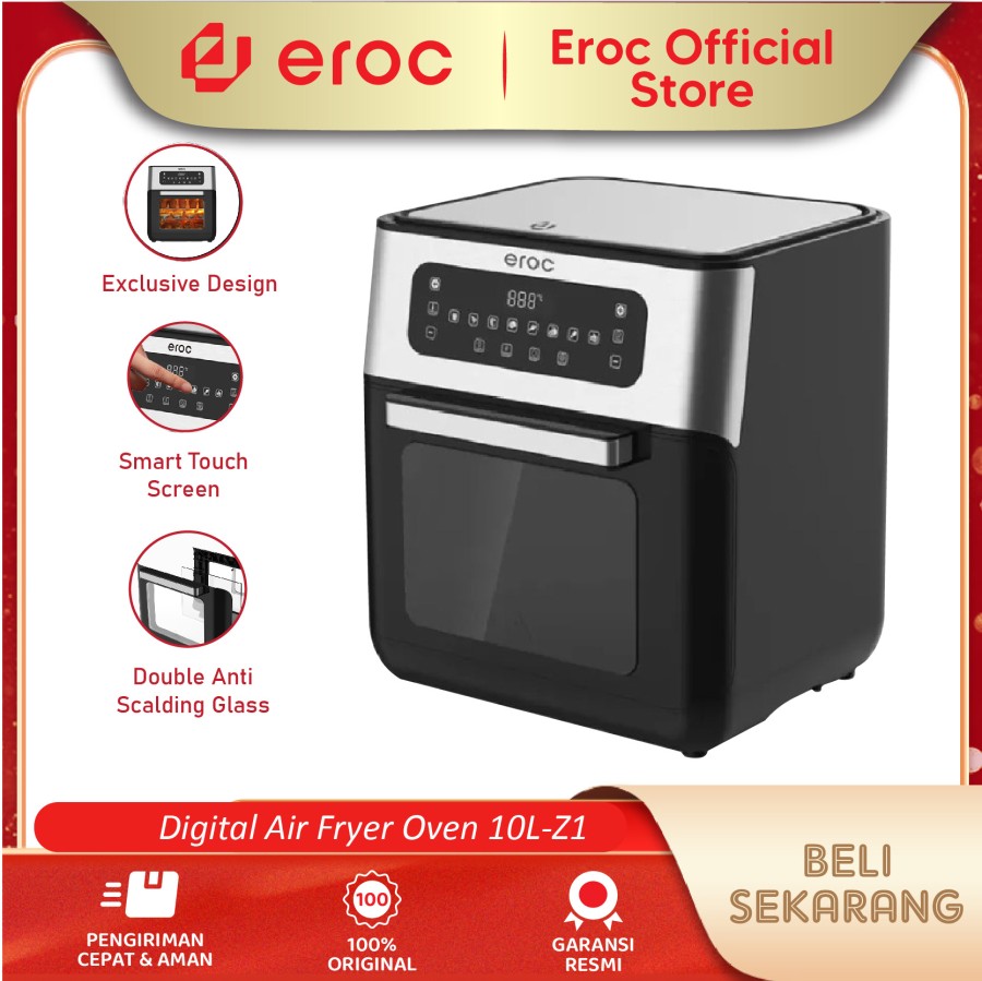 EROC Digital Air Fryer Oven 10L-Z1
