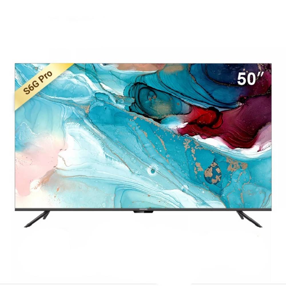 COOCAA TV 50 inch - RAM 2GB - MEMORI 32 GB (Model : 50S6G PRO MAX)
