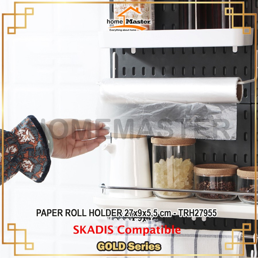 HomeMaster Gantungan/Kait/Holder/Hook Pegboard Paper TRH27955
