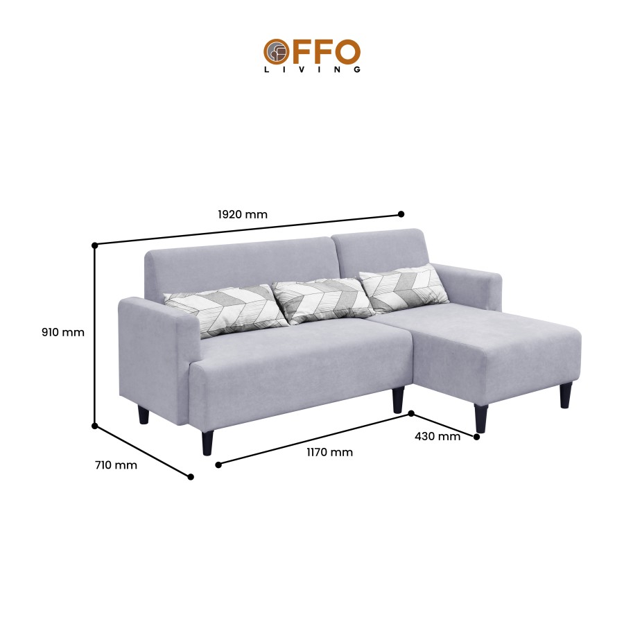 Sofa L Capella Minimalis 