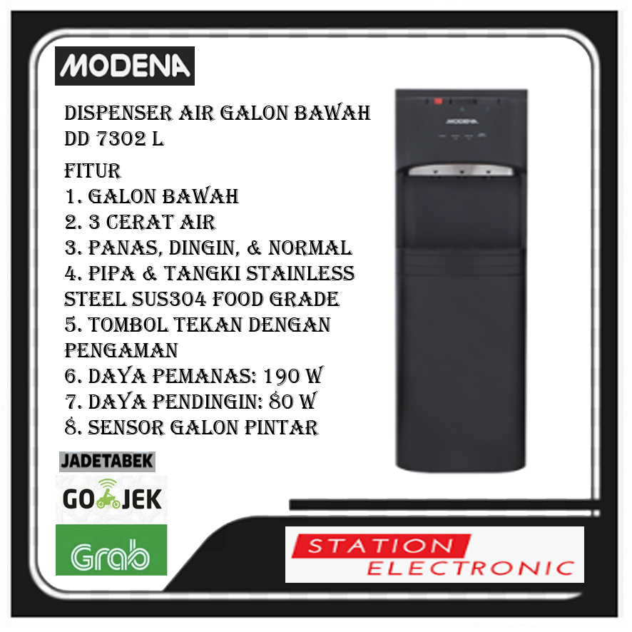 MODENA DENTRO - DD 7302 L Dispenser Galon Bawah DD-7302L