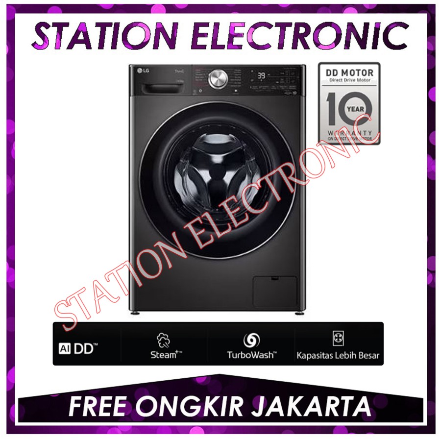 LG FV1414H2BA Mesin Cuci & Dryer Front Loading w/ TurboWash 14/8 Kg