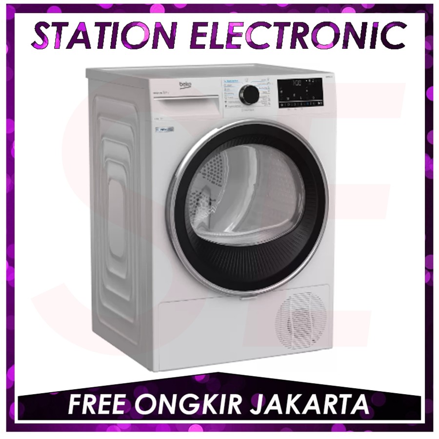 Beko Heat Pump Dryer - Ironing Technology Inside B5T69233 B5T 69233