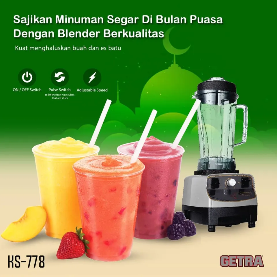 Getra Heavy Duty Blender KS-778 2L