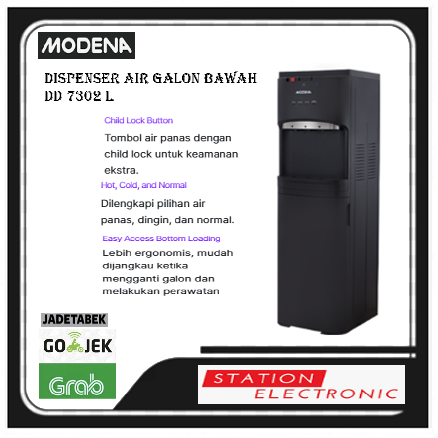 MODENA DENTRO - DD 7302 L Dispenser Galon Bawah DD-7302L