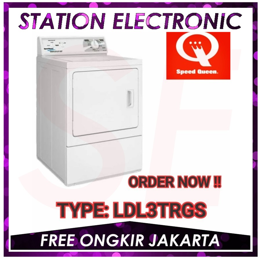 SPEED QUEEN DRYER GAS LDL3TRGW / LDL3TRGW301