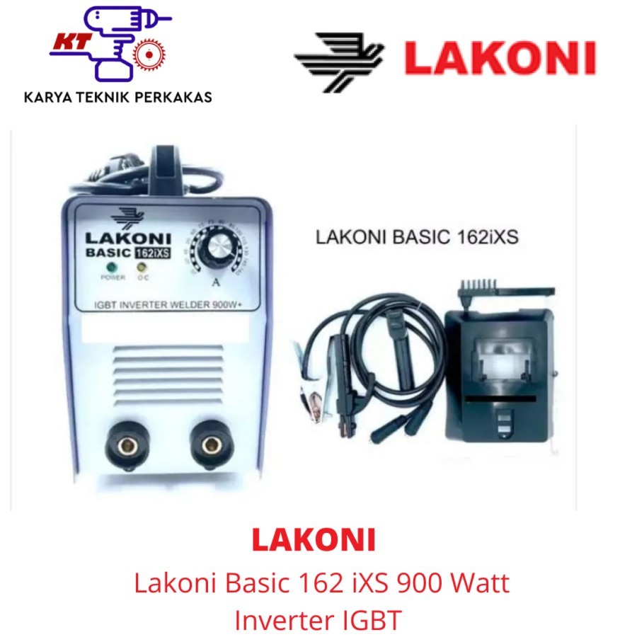 Lakoni Mesin Las l Travo Las 900 Watt Basic - 162 iXS IGBT