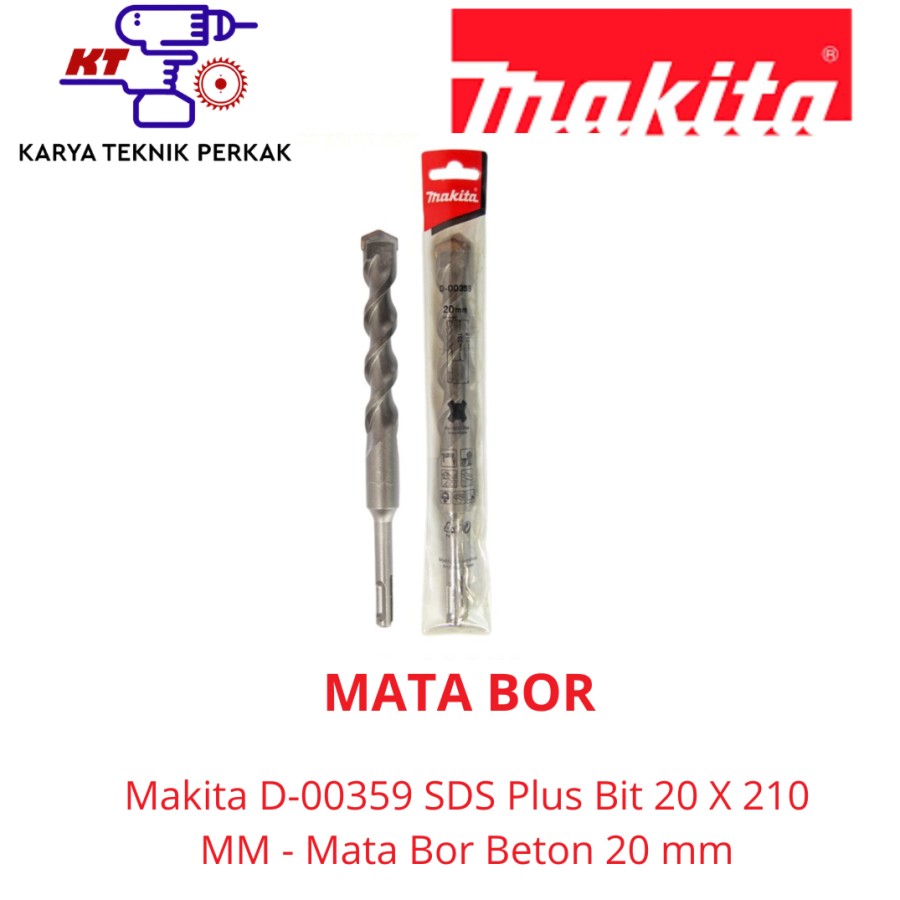 Jual ORIGINAL!!! Makita Mata Bor Beton SDS Plus 8 Mm X 210 Mm | Indonesia
