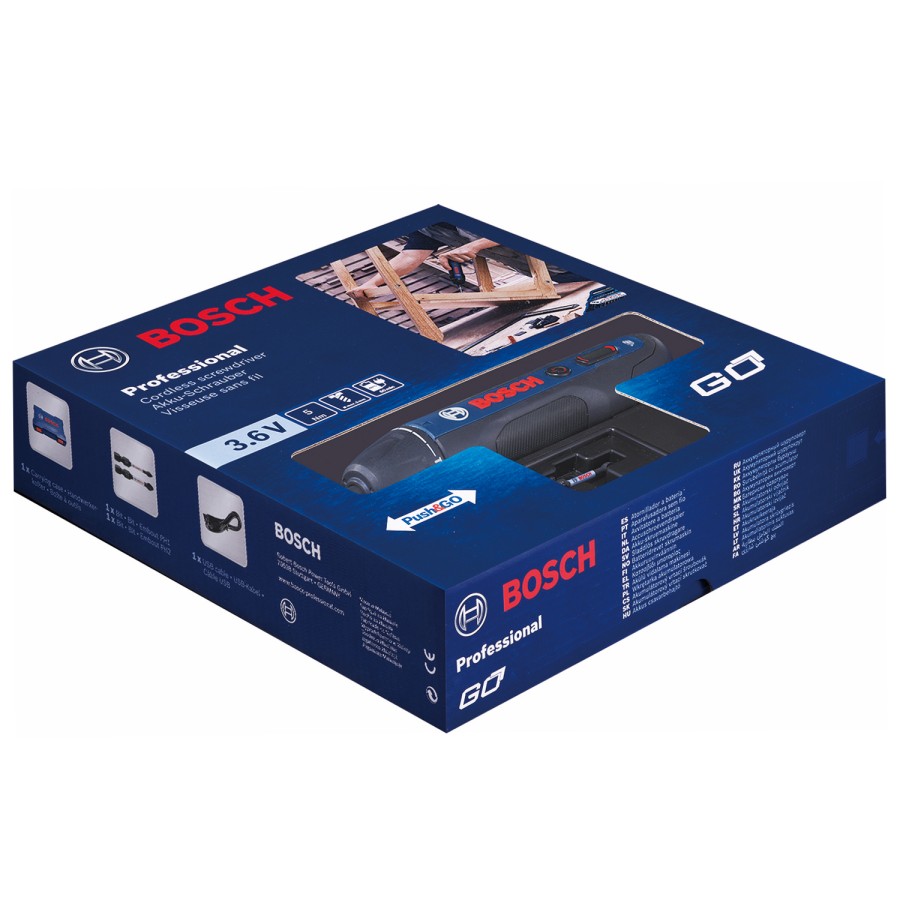 Jual Bosch Cordless Screwdriver Obeng Baterai GO Gen2