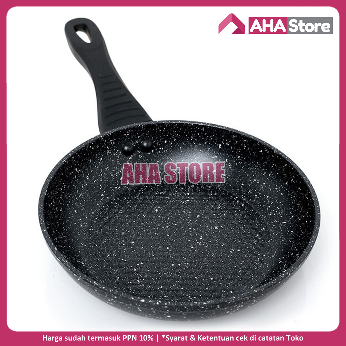 Cypruz Fry Pan Marble Penggorengan Wajan Honeycomb Anti Lengket